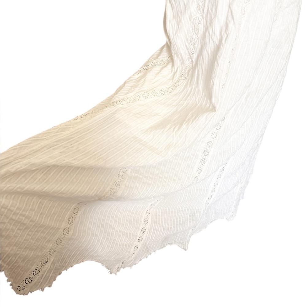 FREE PEOPLE BELLA ONE-SHOULDER MIDI DRESS in Ivory NWOT - Picture 10 of 13